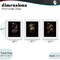 Stupell Industries Antique Botanical Herb Bushels 3pc Framed Print Under Glass Set, design by Christopher Giampietro